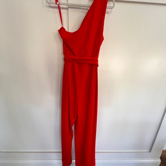 One-Shoulder Jumpsuit - Picture 2 of 4